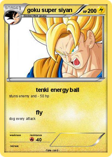 Pokemon goku super siyan