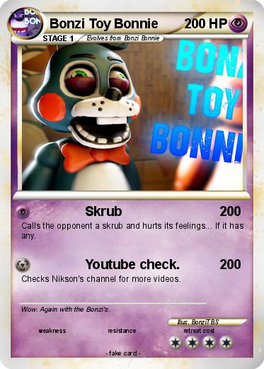 Pokemon Bonzi Toy Bonnie