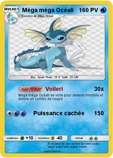 Pokemon Méga méga Océali