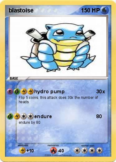 Pokemon blastoise 