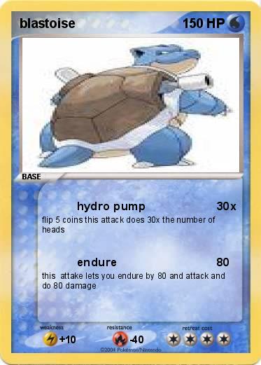 Pokemon blastoise 