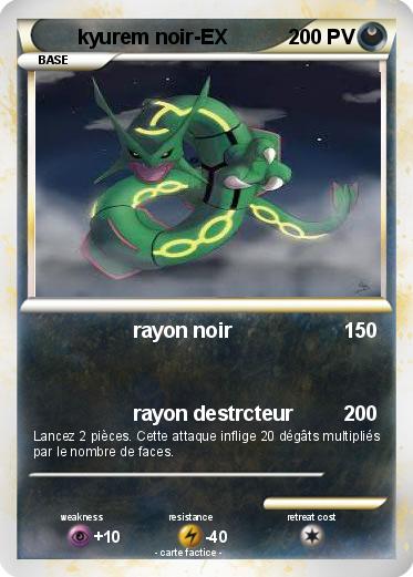 Pokemon kyurem noir-EX