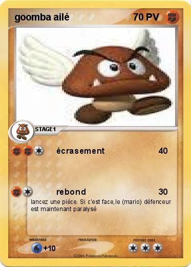 Pokemon goomba ailé