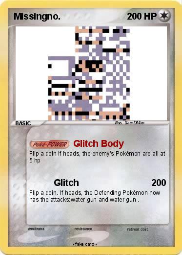 Pokemon Missingno.