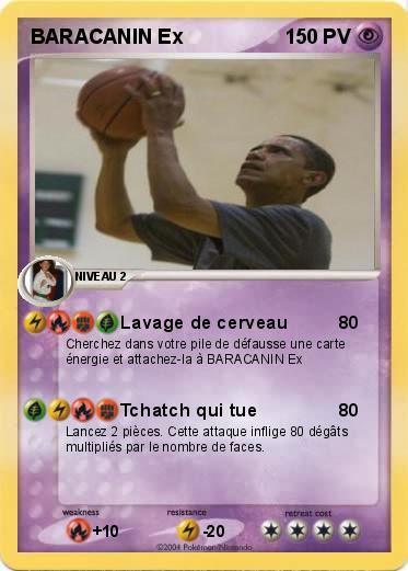 Pokemon BARACANIN Ex