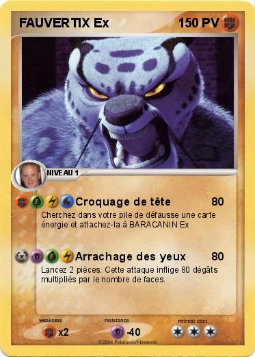 Pokemon FAUVERTIX Ex