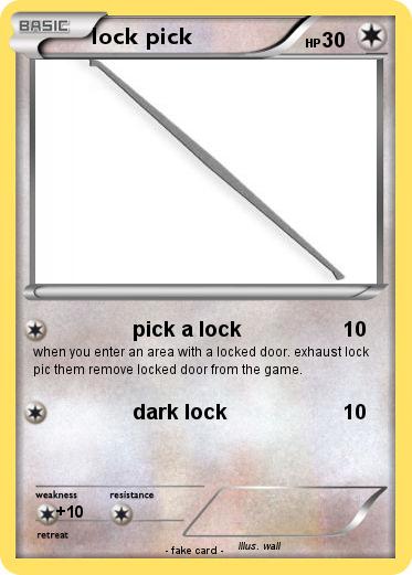 Pokemon lock pick