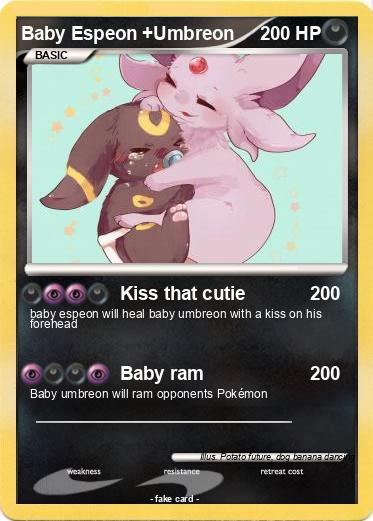 Pokemon Baby Espeon +Umbreon