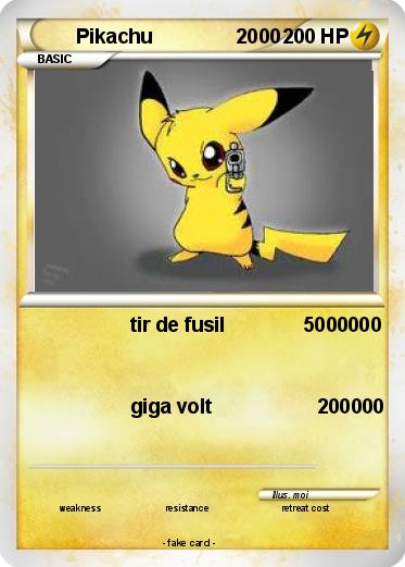 Pokemon Pikachu               2000