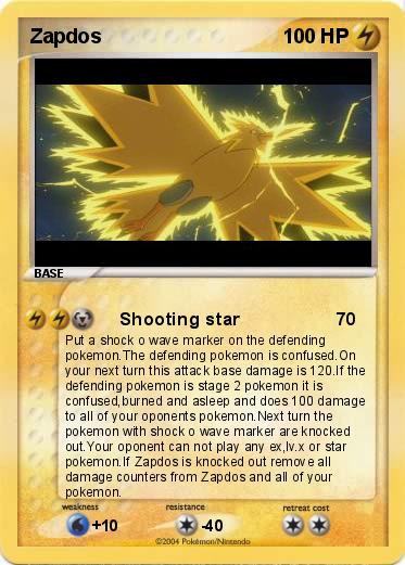 Pokemon Zapdos