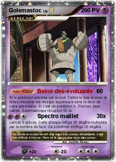 Pokemon Golemastoc