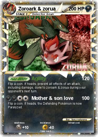 Pokemon Zoroark & zorua