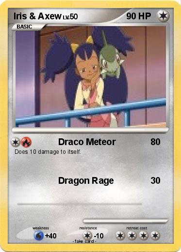 Pokemon Iris & Axew