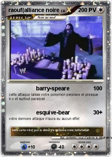 Pokemon raouf(alliance noire