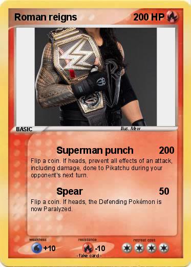 Pokemon Roman reigns