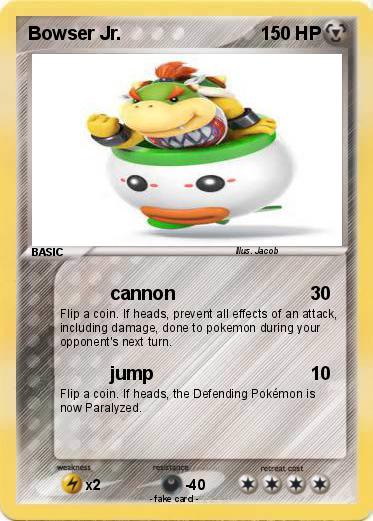 Pokemon Bowser Jr.