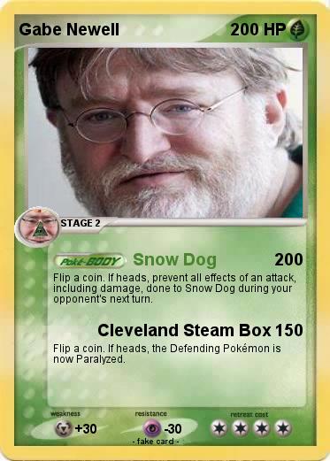 Pokemon Gabe Newell