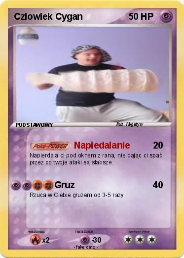 Pokemon Człowiek Cygan
