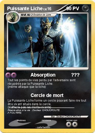 Pokemon Puissante Liche
