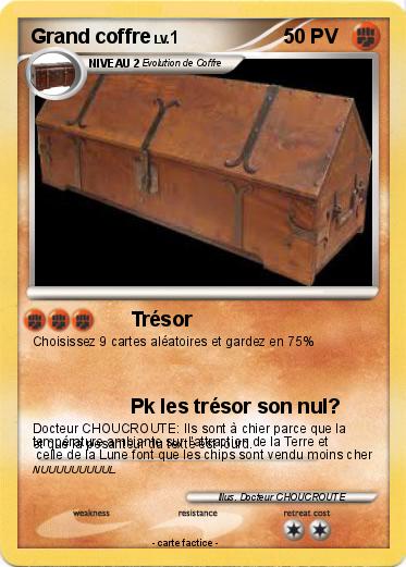 Pokemon Grand coffre
