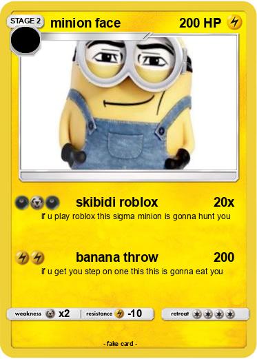 Pokemon minion face