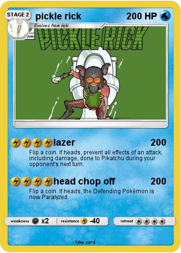 Pokemon pickle rick