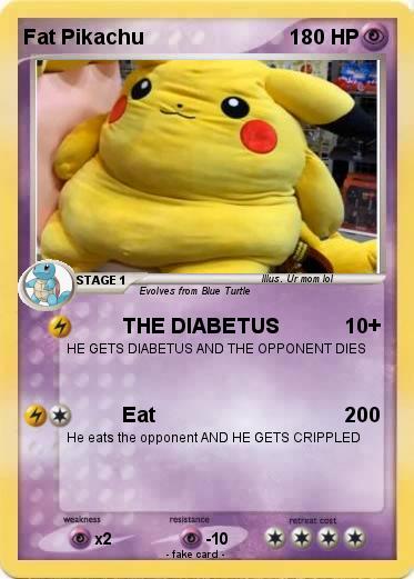 Pokemon Fat Pikachu