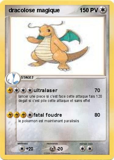 Pokemon dracolose magique