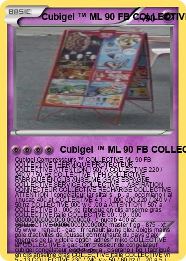 Pokemon Cubigel ™ ML 90 FB COLLECTIVE