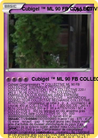 Pokemon Cubigel ™ ML 90 FB COLLECTIVE