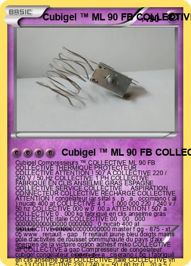 Pokemon Cubigel ™ ML 90 FB COLLECTIVE