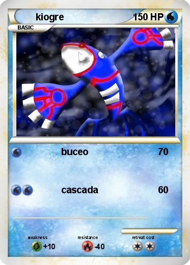 Pokemon kiogre