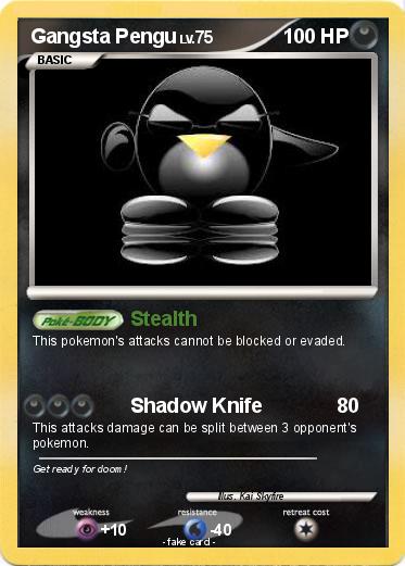 Pokemon Gangsta Pengu