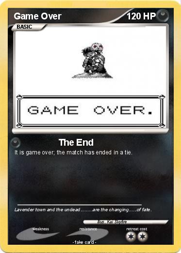 Pokemon Game Over
