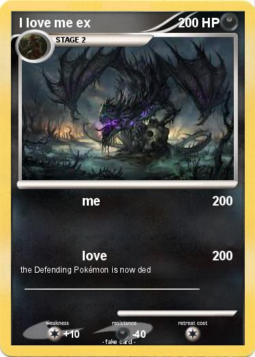Pokemon I love me ex