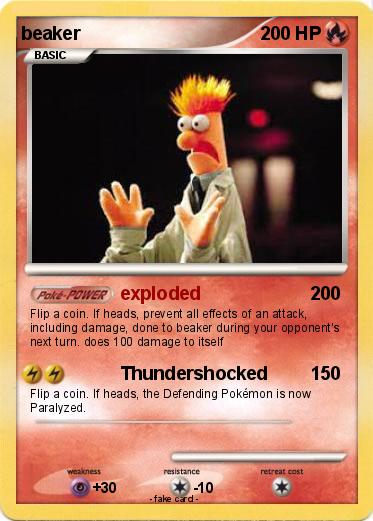 Pokemon beaker