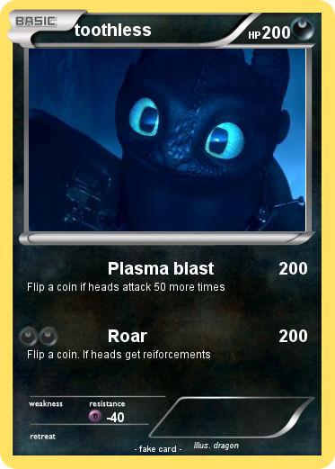 Pokemon toothless