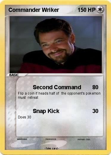 Pokemon Commander Wriker