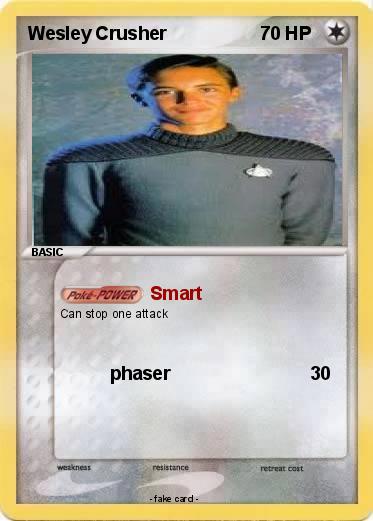 Pokemon Wesley Crusher