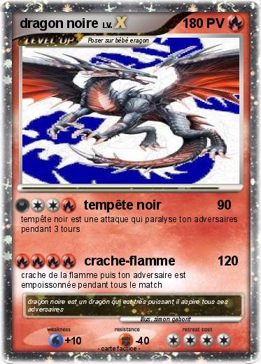 Pokemon dragon noire