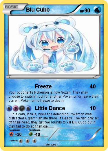 Pokemon Blu Cubb
