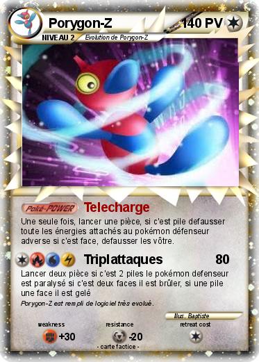 Pokemon Porygon-Z