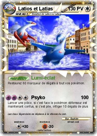 Pokemon Latios et Latias
