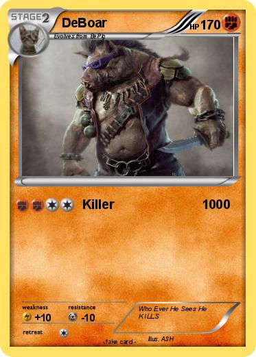 Pokemon DeBoar