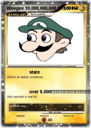Pokemon Weegee 10,000,000,000,000,000