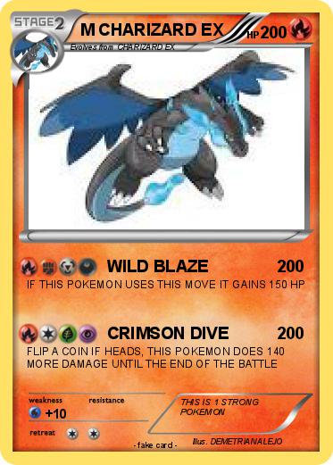 Pokemon M CHARIZARD EX