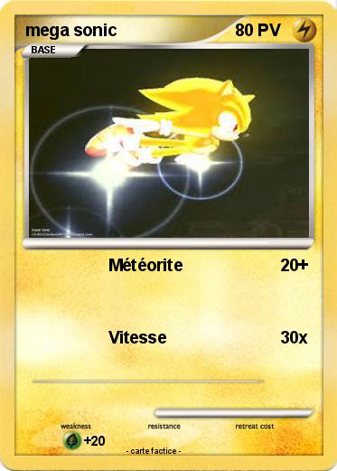 Pokemon mega sonic