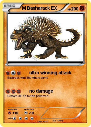 Pokemon M Basharack EX
