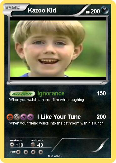 Pokemon Kazoo Kid