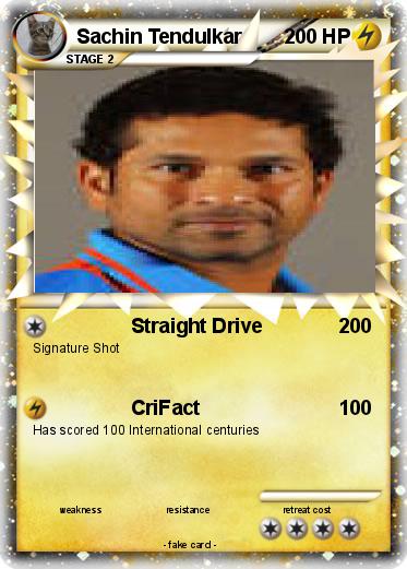 Pokemon Sachin Tendulkar